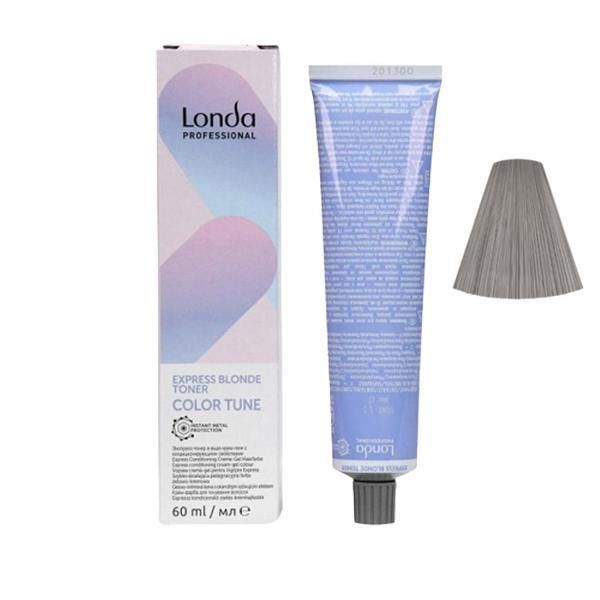 Londa Professional Тонер - Londa Professional Color Tune Express Blonde Toners, нюанс /81 Silver Graphite, 60 мл