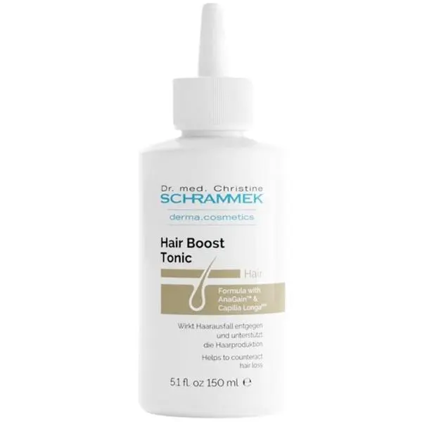 Dr. Christine Schrammek Тоник без отмиване за растеж на косата - Dr. Christine Schrammek Derma Cosmetics Hair Boost Tonic, 150 мл