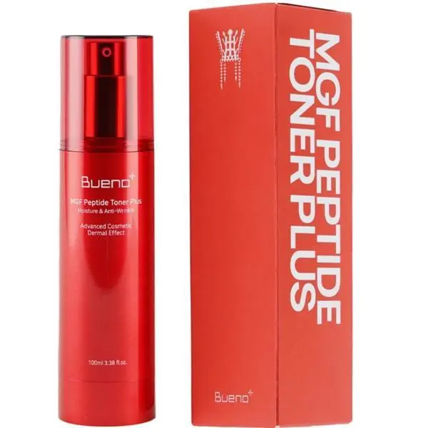 Bueno Тоник против бръчки с MGF пептиди, за хидратация - Bueno MGF Peptide Toner Plus, 100 мл