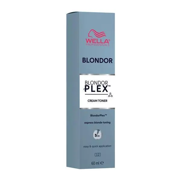 Wella Professionals Тоник за изрусена коса - Wella Professionals Blondor Blondorplex Cream Toner, /36 Crystal Vanilla, 60 мл
