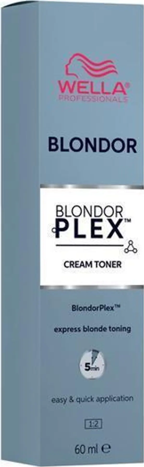 Wella Professionals Тоник за изрусена коса - Wella Professionals Blondor BlondorPlex кремообразен тоник, /97 Scandi Beige, 60 мл