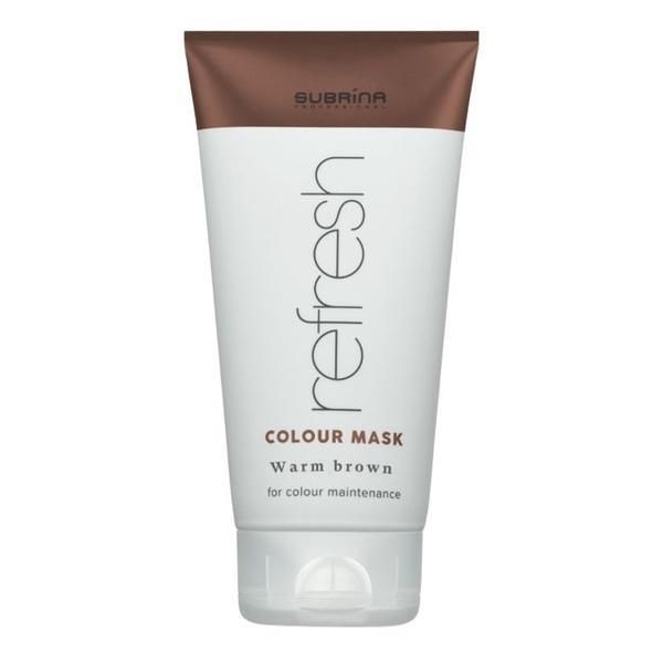 Subrina Тонираща маска за освежаване на цвета - Subrina Professional Refresh Colour Mask, нюанс Warm Brown, 150 мл