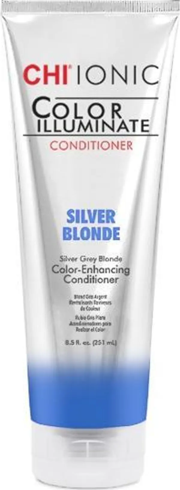 CHI Тонизиращ балсам Сребристо Русо - CHI Farouk Ionic Color Illuminate Conditioner Silver Blonde, 251мл
