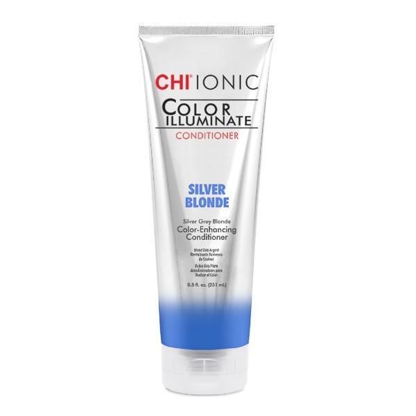 CHI Тонизиращ балсам Сребристо Русо - CHI Farouk Ionic Color Illuminate Conditioner Silver Blonde, 251мл
