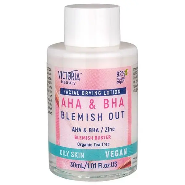 Camco Тонизиращ лосион против акне и пъпки - Camco, Victoria Beauty Facial Drying Lotion AHA&amp;BHA - FG0775407, 30 мл