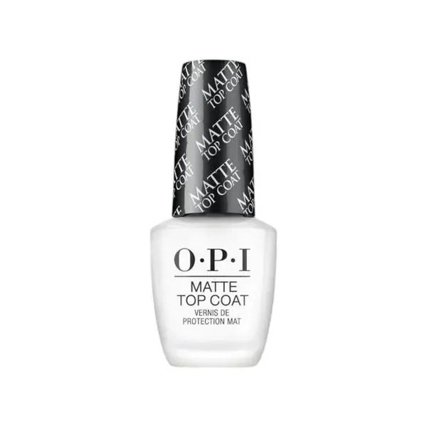 OPI Топ лак за нокти с матов ефект - OPI Matte Top Coat, 15 мл