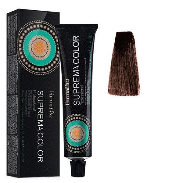 Farmavita Трайна боя - FarmaVita Suprema Color Professional, нюанс 4.35 Chocolate Brown, 60 мл