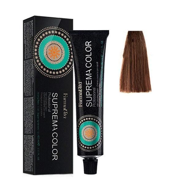 Farmavita Трайна боя - FarmaVita Suprema Color Professional, нюанс 5.4 Light Copper Brown 60 мл