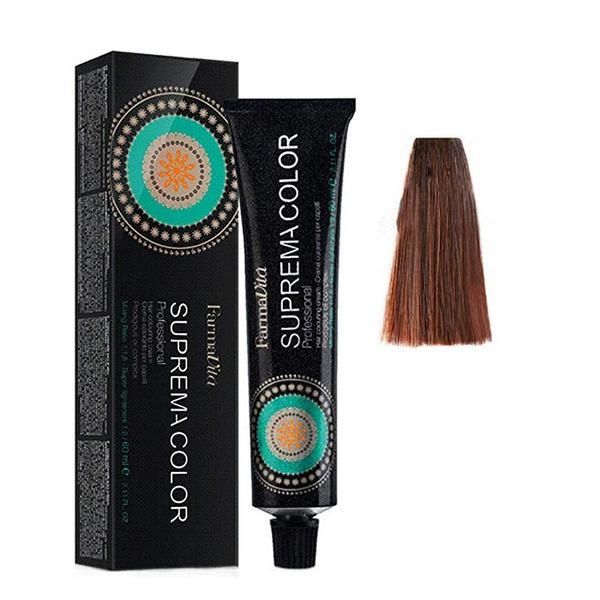 Farmavita Трайна боя - FarmaVita Suprema Color Professional, нюанс 6.4 Dark Copper Blonde 60 мл