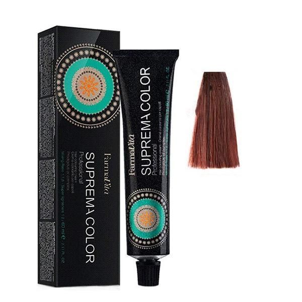 Farmavita Трайна боя - FarmaVita Suprema Color Professional, нюанс 6.45 Dark Copper Mahogany Blonde 60 мл