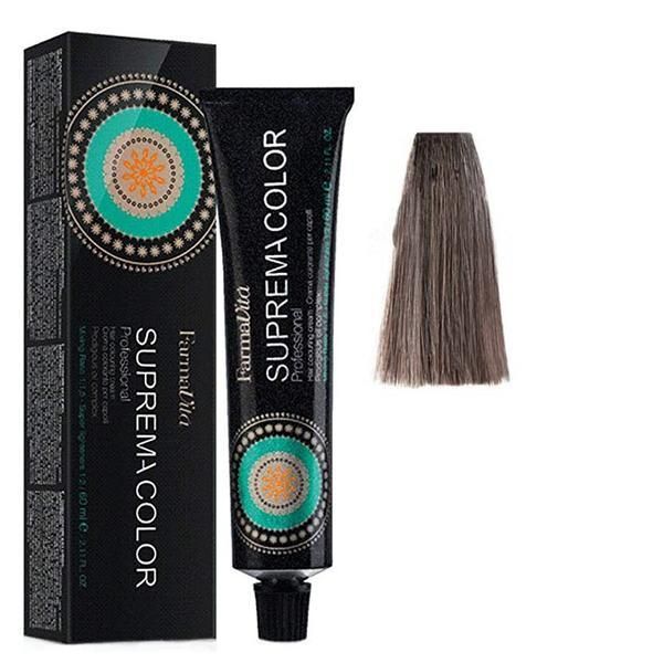 Farmavita Трайна боя - FarmaVita Suprema Color Professional, нюанс 7.07 Mat Blonde, 60 мл