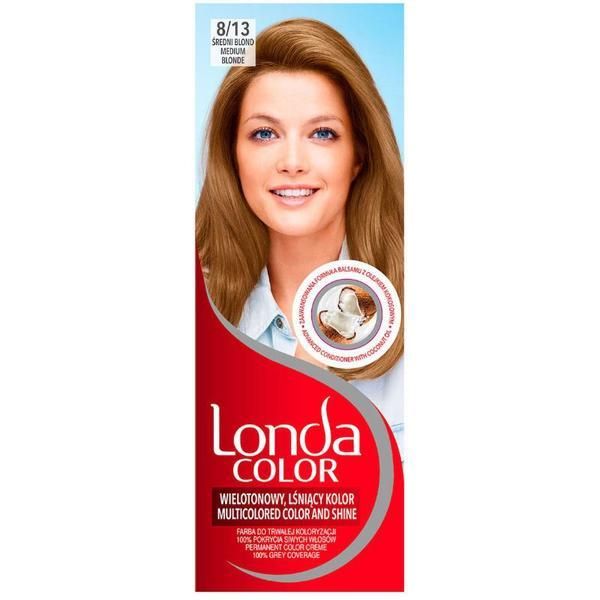 Londa Color Трайна боя - Londa Color Multicolored Colour and Shine, нюанс № 8/13 Medium Blonde, 1 бр