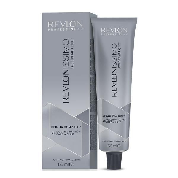 Revlon Professional Трайна боя - Revlon Professional Revlonissimo Colorsmetique Ker-Ha Complex Permanent Hair Color, нюанс 1 черен, 60 мл