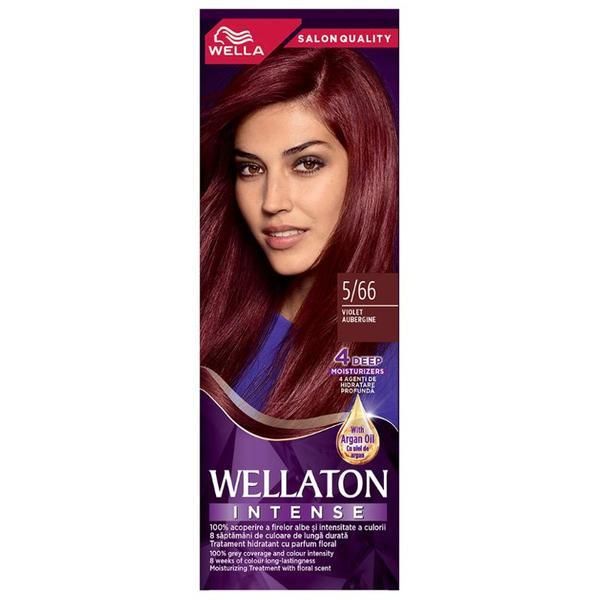 Wellaton Трайна боя с арганово масло - Wella Wellaton Intense, нюанс 5/66 Violet, 110 мл