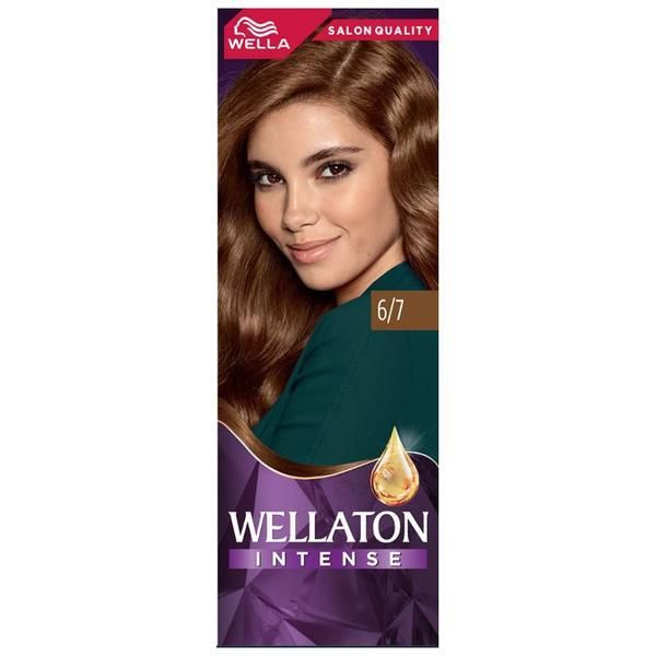 Wellaton Трайна боя с арганово масло - Wella Wellaton Intense, нюанс 6/7 Magnetic Chocolate, 110 мл
