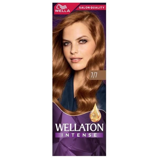 Wellaton Трайна боя с арганово масло - Wella Wellaton Intense, нюанс 7/7 Blonde Medium Chestnut, 110 мл