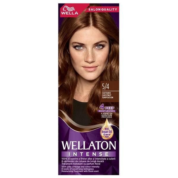 Wellaton Трайна боя - Wella Wellaton Intense Colour Cream, нюанс 5/4 Chestnut