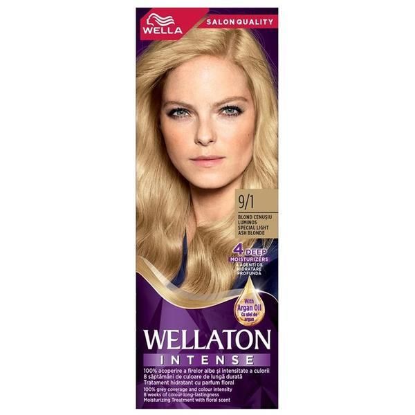 Wellaton Трайна боя - Wella Wellaton Intense Colour Cream, нюанс 9/1 Bright Grey Blonde