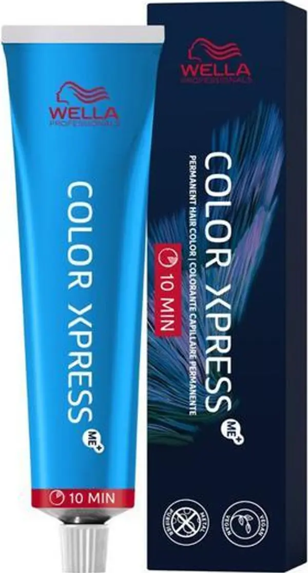 Wella Professionals Трайна боя за коса за бързо освежаване на корените - Wella Professionals Color Xpress, нюанс Светло русо златисто пепеляво 6/07, 60 мл