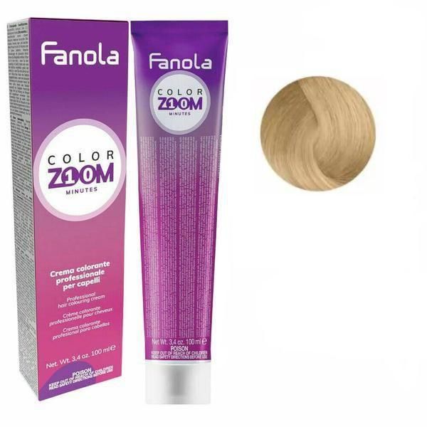 Fanola Трайна крем боя - Fanola Color Zoom 10 минути, нюанс 7.11 Интензивно пепелно русо, 100 мл