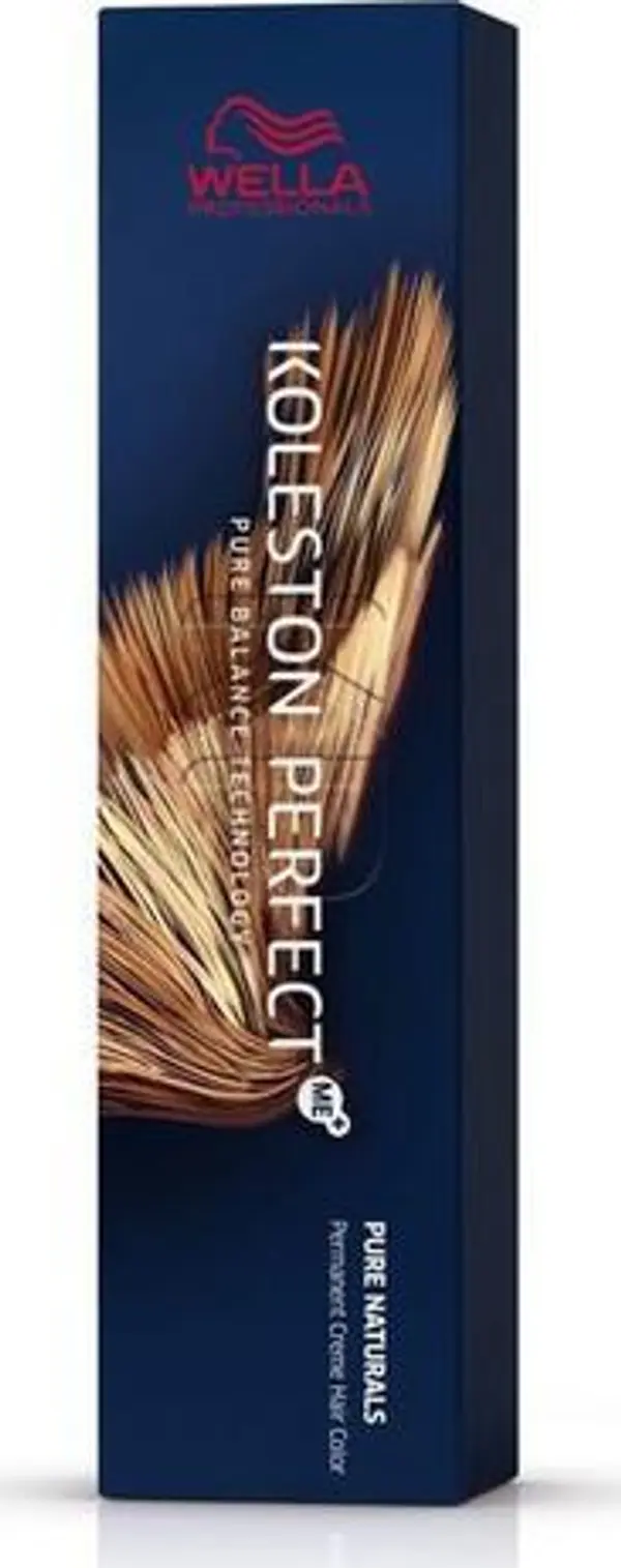 Wella Professionals Трайна кремообразна боя - Wella Professionals Koleston Perfect ME+ Pure Naturals, нюанс 5/05, 60 мл