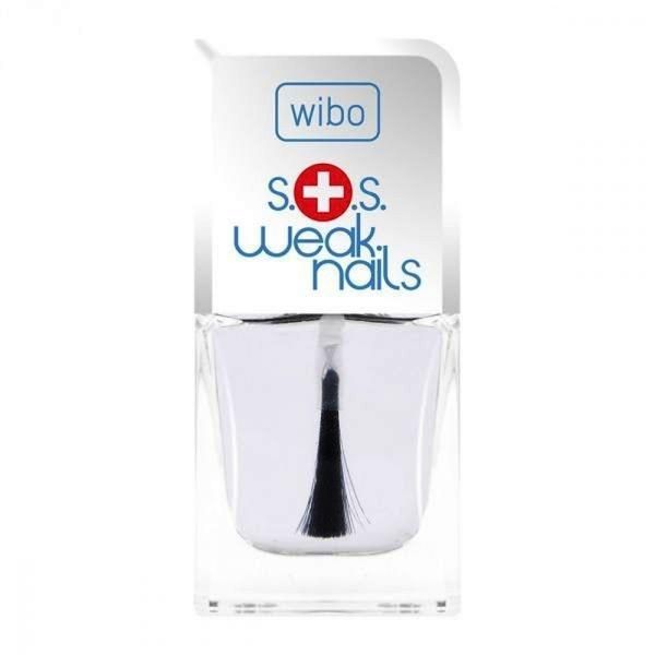 Wibo Третиране основа и топ лак за крехки нокти Wibo, 8,5 мл