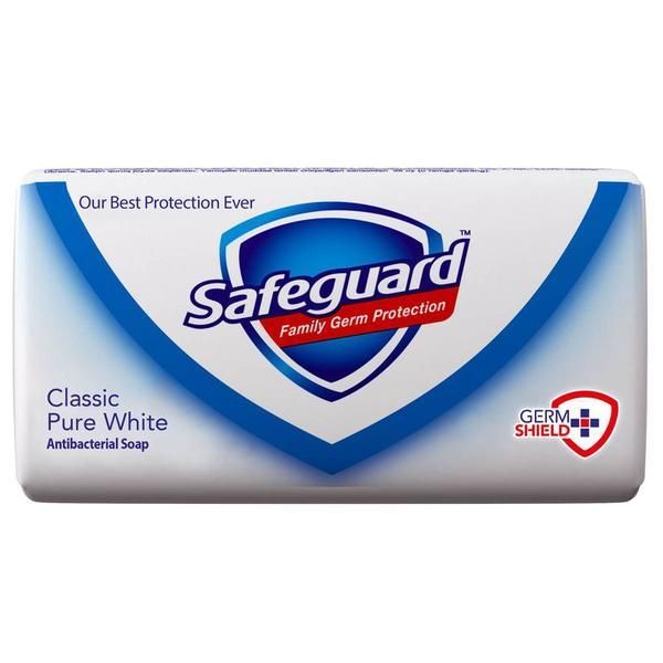 Safeguard Твърд класически сапун PureWhite Safeguard, 90 гр