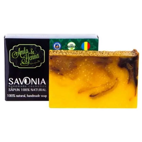 Savonia Твърд натурален шампоан с Амла и Къна Savonia, 90г