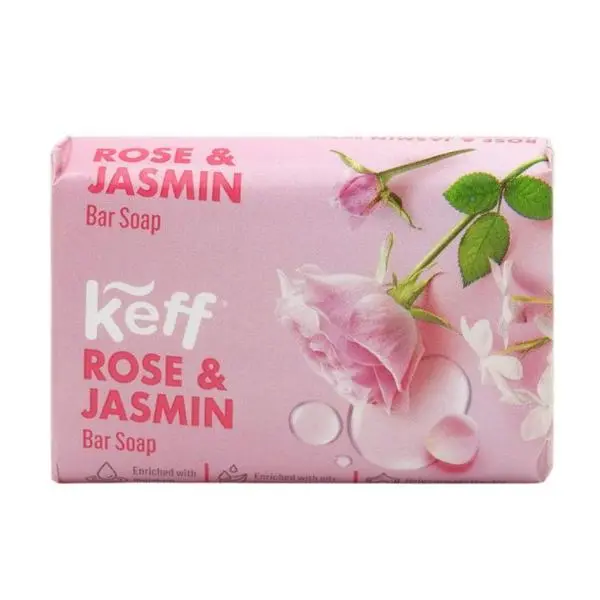 Keff Твърд сапун с рози и жасмин - Keff Rose &amp; Jasmin Bar Soap, 100 гp