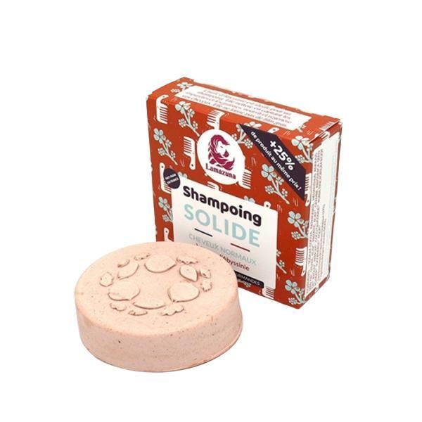 Lamazuna Твърд шампоан за нормална коса с абисинско масло - Lamazuna Shamponing Solide Cheveux Normaux, 70 гр