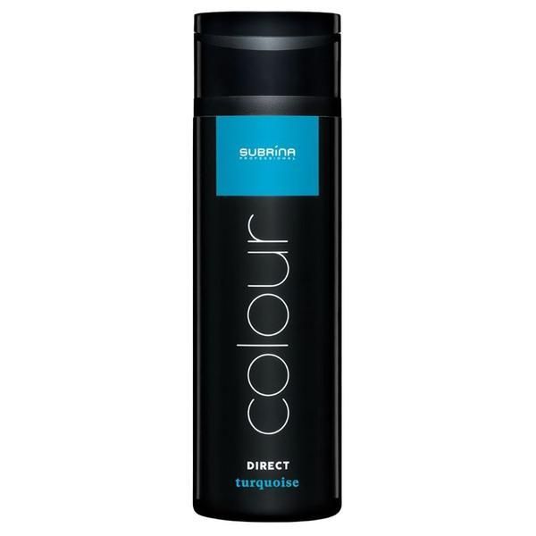Subrina Тюркоазен пигментиран гел за боядисване на коса - Subrina Professional Color Direct Turquoise, 200 мл