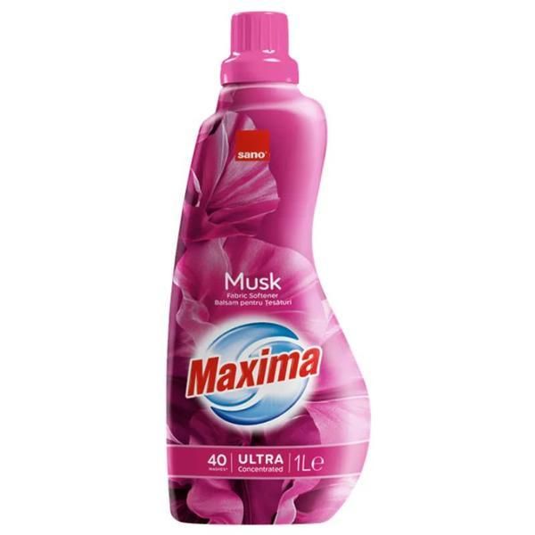 Sano Ултра концентриран балсам за пране - Sano Maxima Musk, 1000 мл