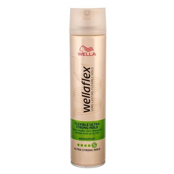 Wella Professionals Ултра силен лак за коса - Wella Wellaflex Flexible Ultra Strong Hold, 75 мл