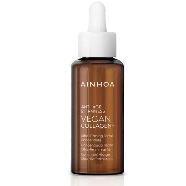 Ainhoa Ултра стягащ серум за лице концентрат с веган колаген - Ainhoa ????Anti-Age &amp; Firmness Vegan Collagen+ Ultra-Firming Facial Concentrate, 50 мл