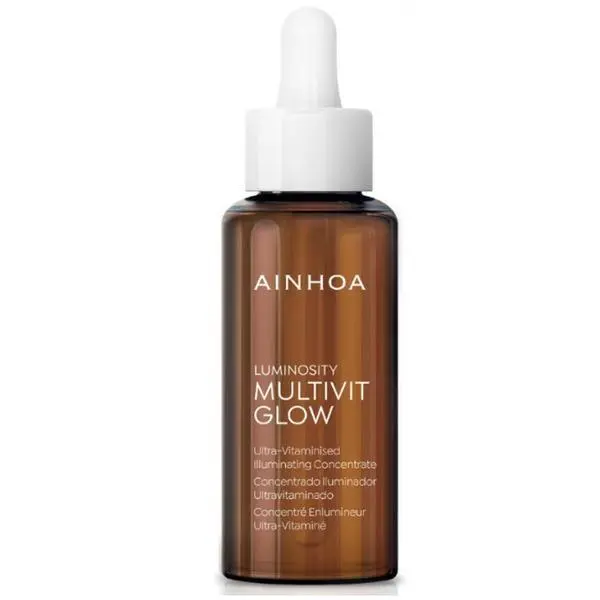Ainhoa Ултра-витаминиран озаряващ серум за лице - Ainhoa Luminosity Multivit Glow Ultra-Vitaminised Illuminating Concentrate, 50 мл
