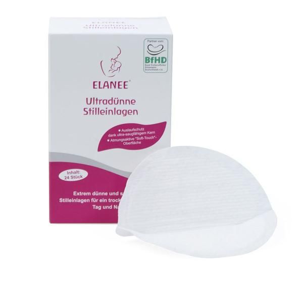 Elanee Ултратънки подплънки за гърди Elanee 219-00 , 24 броя