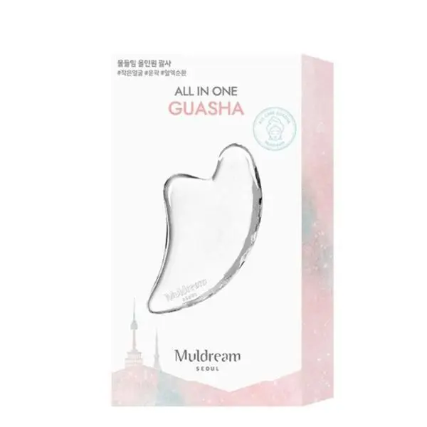 Muldream Универсален инструмент за масаж и дренаж на лице &ndash; Muldream Gua Sha All-in-One, 1 бр