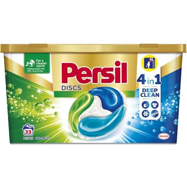 Persil Универсален капсулен препарат - Persil Disc 4 в 1 Deep Clean, 33 бр