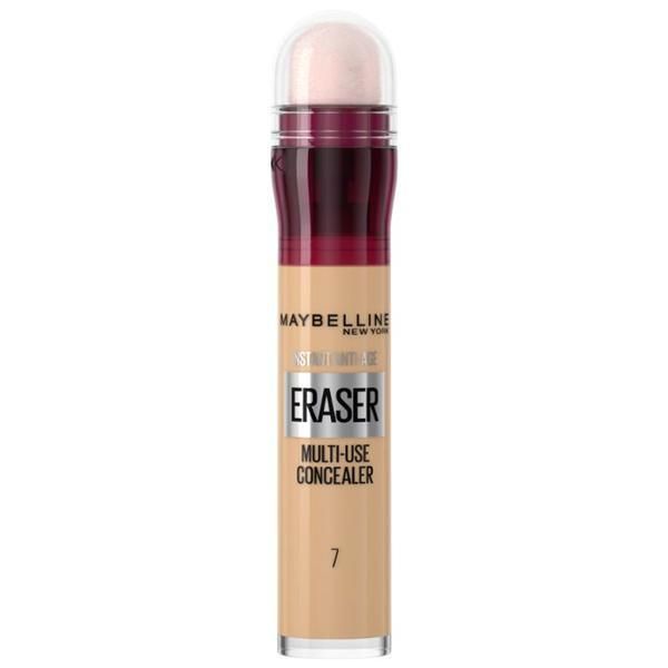 Maybelline Универсален коректор - Maybelline Instant Anti-Age Eraser Multi-Use Concealer, нюанс 07 Sand, 6,8 мл