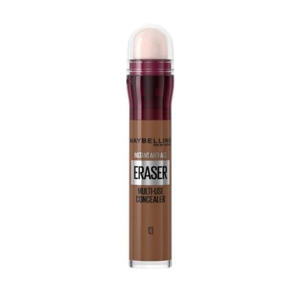 Maybelline Универсален коректор - Maybelline Instant Anti-Age Eraser Multi-Use Concealer, нюанс 13 Cocoa, 6,8 мл