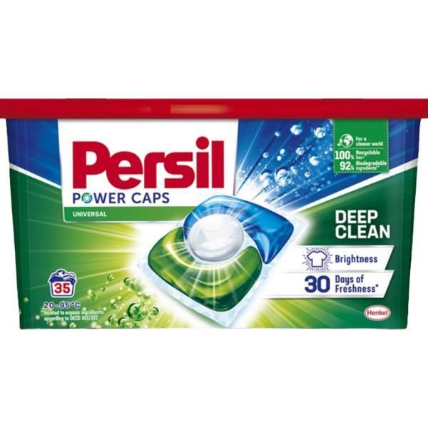 Persil Универсален перилен препарат на капсули - Persil Power Caps Universal Deep Clean, 35 бр