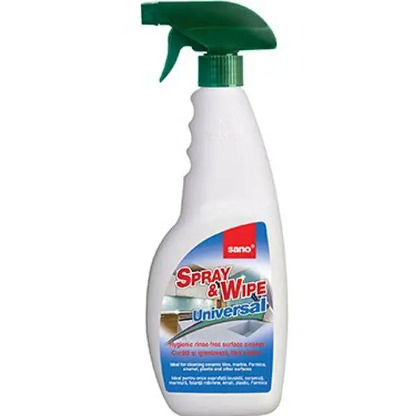 Sano Универсален почистващ разтвор &ndash; Sano Universal Spray &amp; Wipe, 750 мл