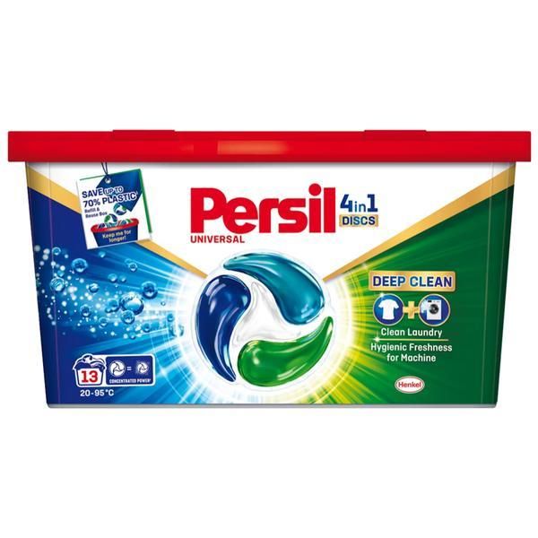 Persil Универсална капсула за пране - Persil Universal Disc 4 в 1 Deep Clean, 13 бр