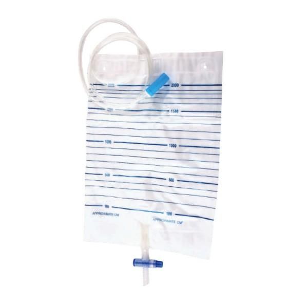 Prima Уринаторна торба Възрастни Prima, стерилна, Т кранче, 2000мл, 10 броя