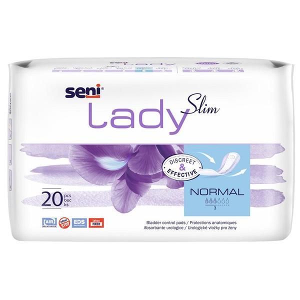Seni Урологични абсорбенти за уринарна инконтиненция при жени Seni Lady Slim Normal, 20 бр