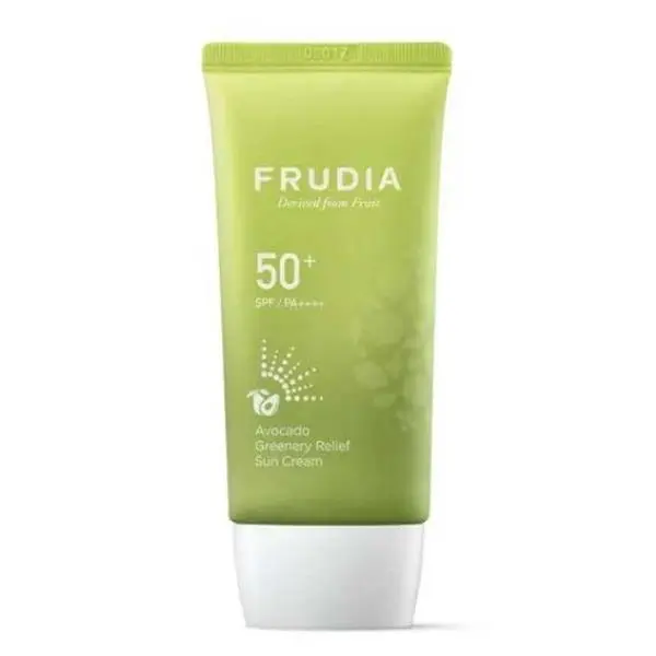 Frudia Успокояващ крем с авокадо и SPF 50+ слънцезащита - Frudia Avocado Greenery Relief Sun Cream SPF 50+, 50 гр