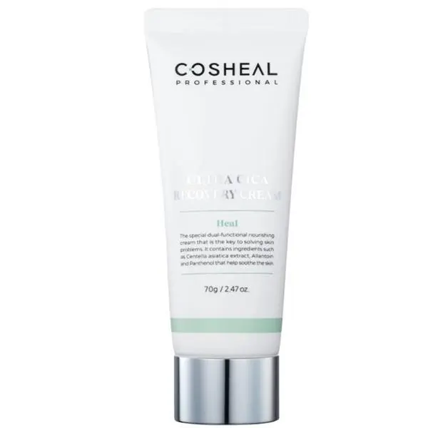 Cosheal Успокояващ крем с Centella Asiatica за чувствителна кожа - Cosheal Professional Ultra Cica Recovery Heal, 70 гр
