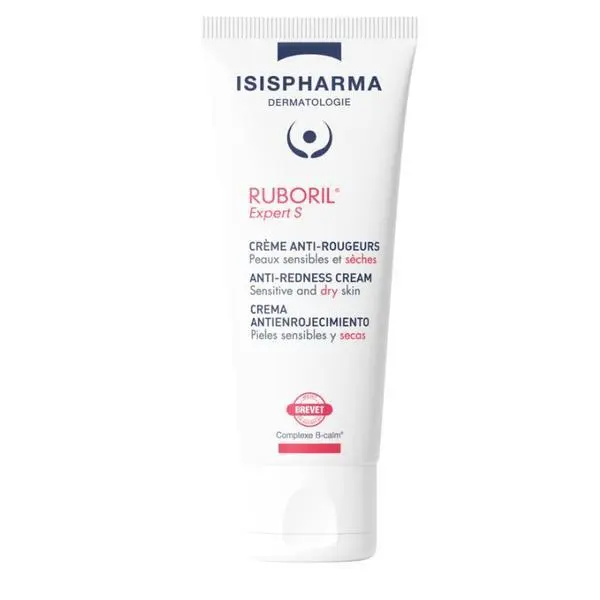 Isispharma Успокояващ крем за чувствителна кожа със зачервяване - Isispharma Ruboril Expert S Creme Anti-Rougeurs, 40 мл