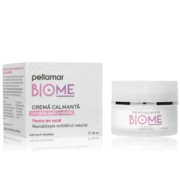 Pellamar Успокояващ крем за суха кожа - Pellamar Biome Soothing Cream, 50 мл