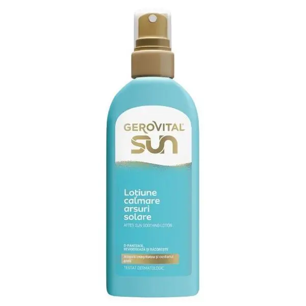 Gerovital Успокояващ лосион за слънчево изгаряне - Gerovital Sun After Sun Soothing Lotion, 200 мл